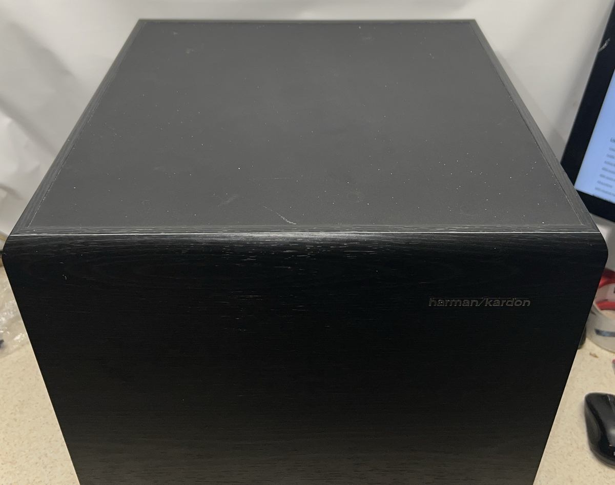 Harmon/Kardon SUB-TS6 Large, Black Subwoofer | Sub for the HKTS6