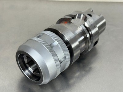 Nikken 1'' Hydraulic Milling Chuck HSK63A w/ Coolant Tube HSK63A-C1-100
