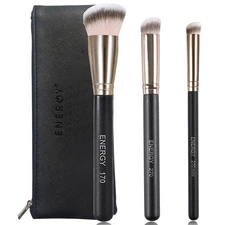 ENERGY Makeup Brushes Set Professional Collection-170/270/270mini, Black 