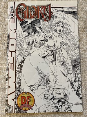 GLORY Vol. 2 #0 Alan Moore DFE Variant Awesome Comics 1999 VF no cert