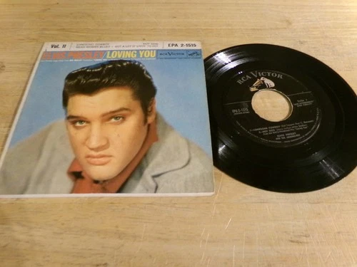 Elvis Presley 45EP - Loving You - Vol. II - RCA Victor EPA 2-1515  w/cvr