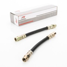 2x Bremsleitung Schlauch hinten 171611775 für VW GOLF I II CABRIO JETTA 160 mm