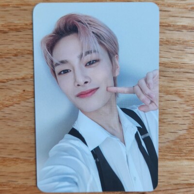 I.N Official Nacific In The Black Photocard Stray Kids Genuine Kpop
