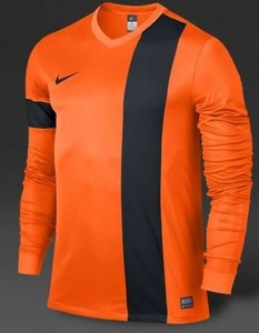 orange nike soccer jersey