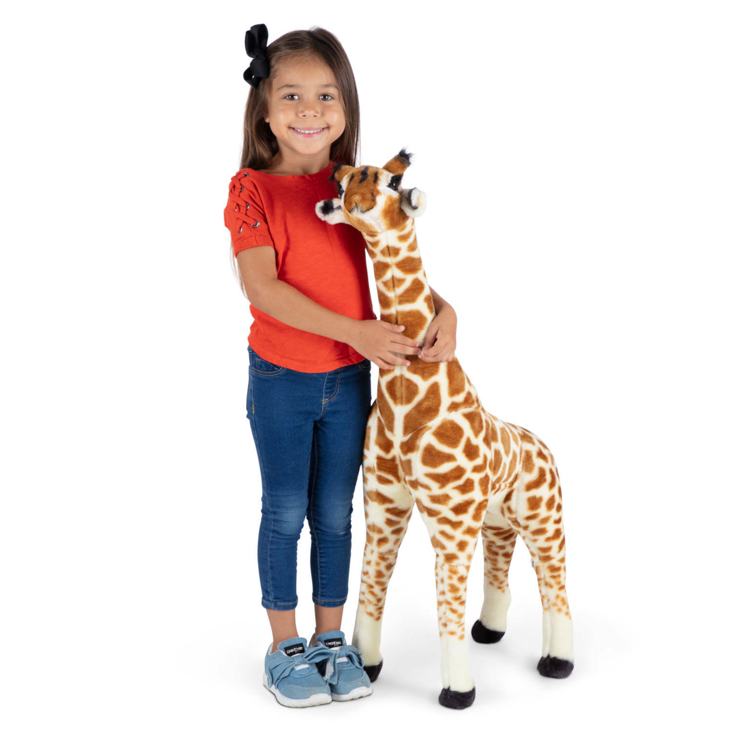 Plüsch Baby Giraffe Kuscheltier groß XXL Stofftier Plüschtier 90 cm | eBay