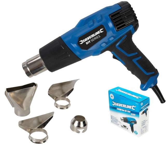 Silverline 2000 W Heat Gun (127655) for sale online eBay