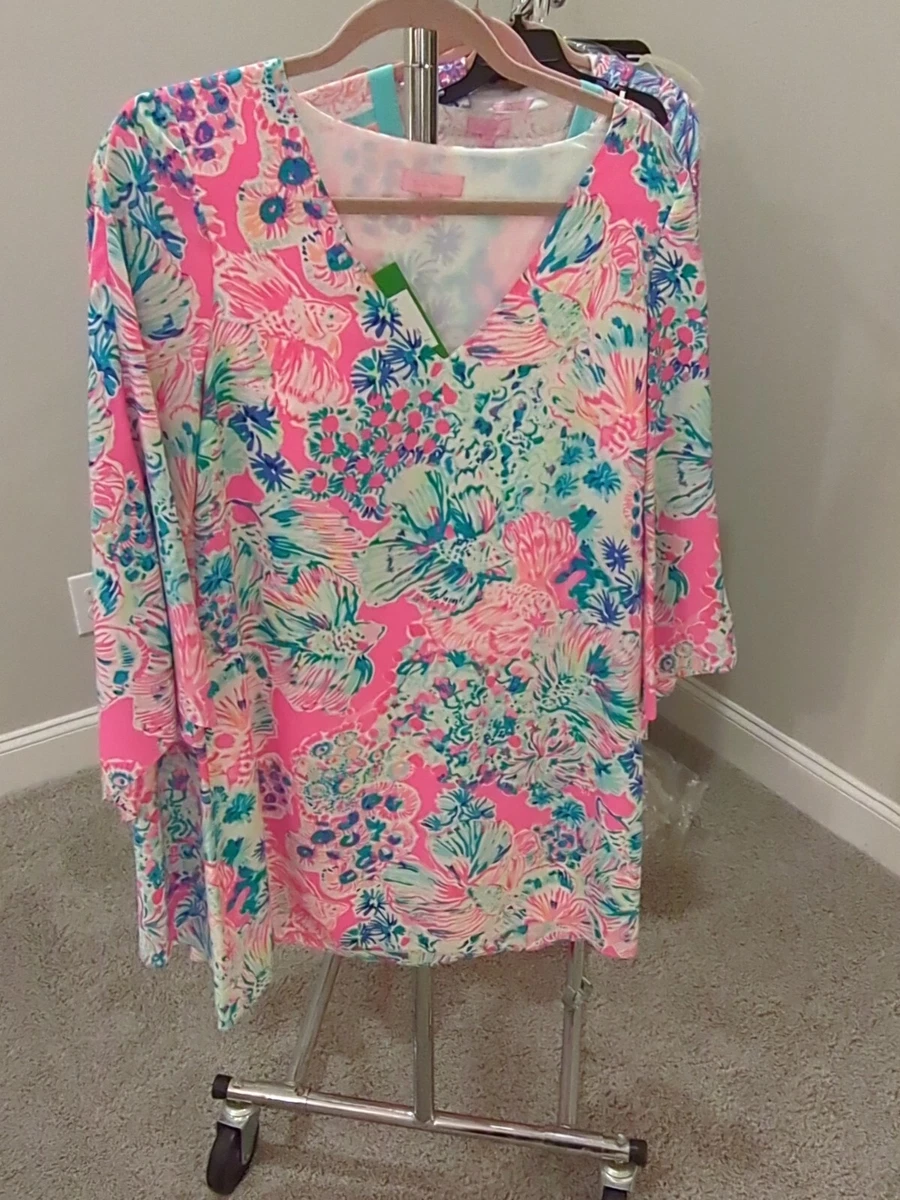 Lilly pulitzer miri silk caftan sale