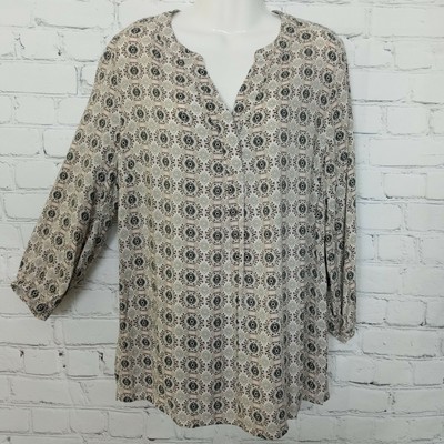 Chemisier Noir Kenar Avec Clous - Taille S, 95% Viscose, Occasion Très Bon état, Style Décontracté