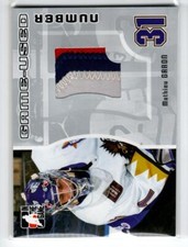 2005-06 ITG Heroes and Prospects Numbers #GUN46 Mathieu Garon *#/30