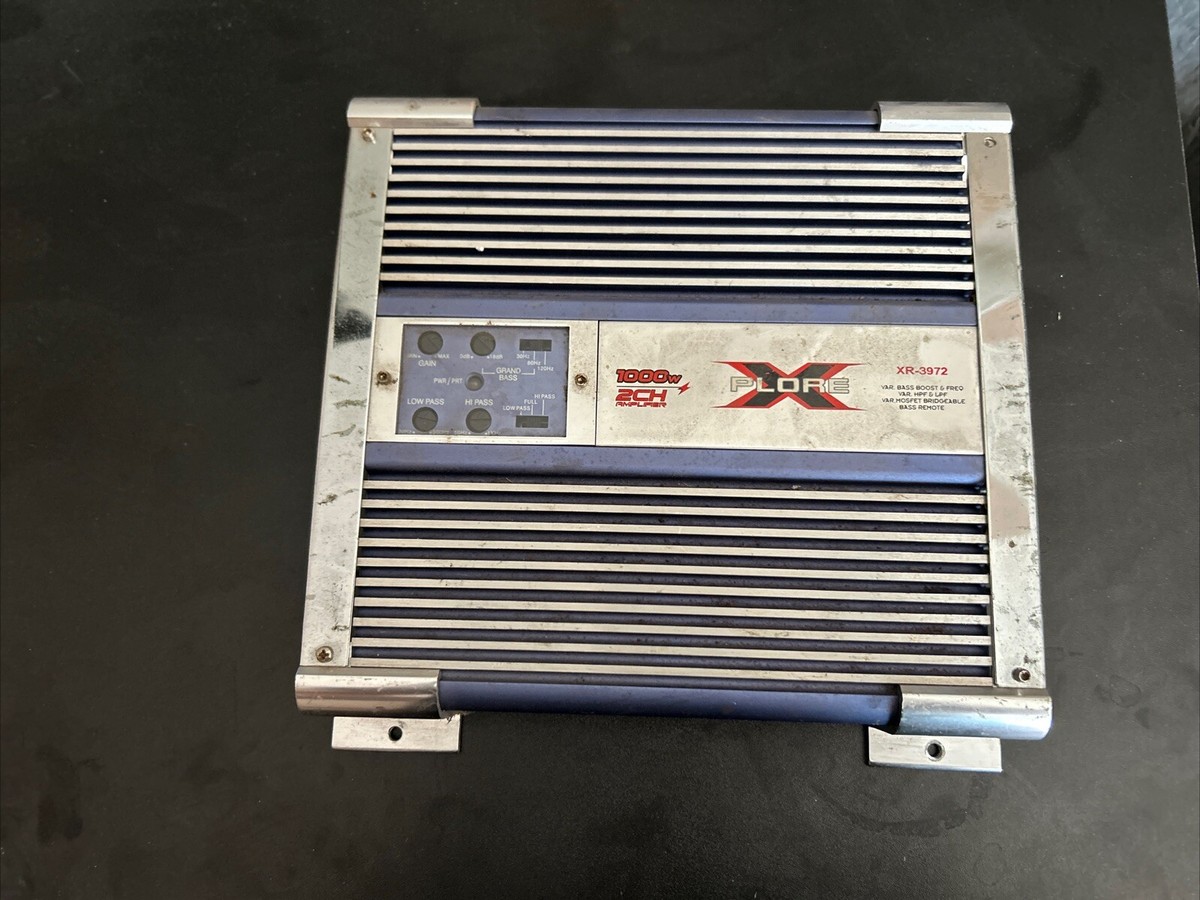 1000w 2CH Amplifier X Plore xr-3972 | eBay