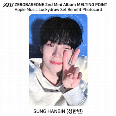ZEROBASEONE ZB1 2nd Mini Album Melting Point Apple Music Lucky
