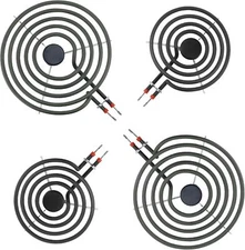 MP22YA Electric Range Burner Surface Element (2) MP15YA 6", (2) MP21YA 8" 4pcSet