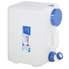 PORTABLE WATER CONTAINER Jug with Spigot for Camping Picnic 15 Liters REDCAMP