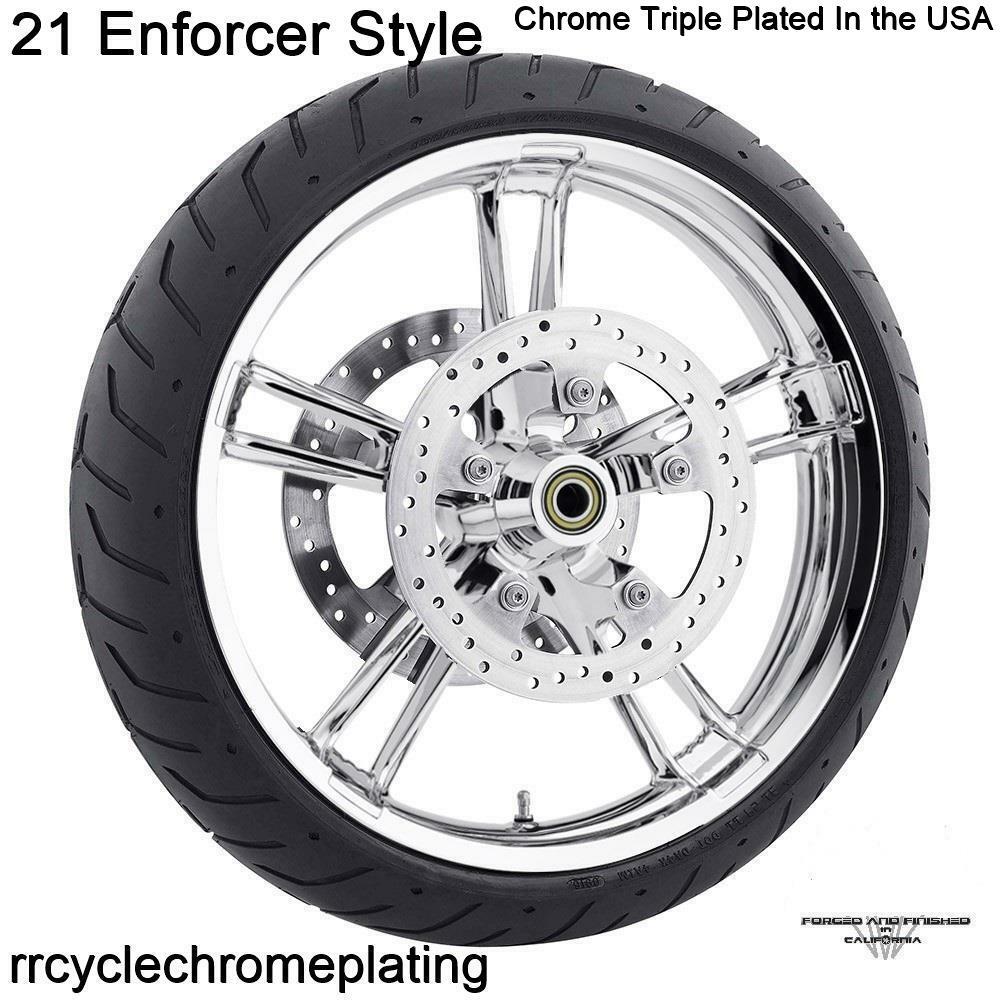 定価21万円超 USAトゥルーテンパークロモリ アメクラホイール 105 整備済 Chrome 21 Enforcer Front Wheel Shink Tire Rotor Reinforcer 08-23