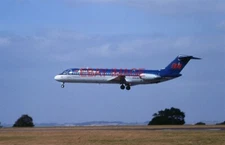 PHOTO  G-ELDI DC9-32 BRITISH MIDLAND EAST MIDLANDS 25-08-1995