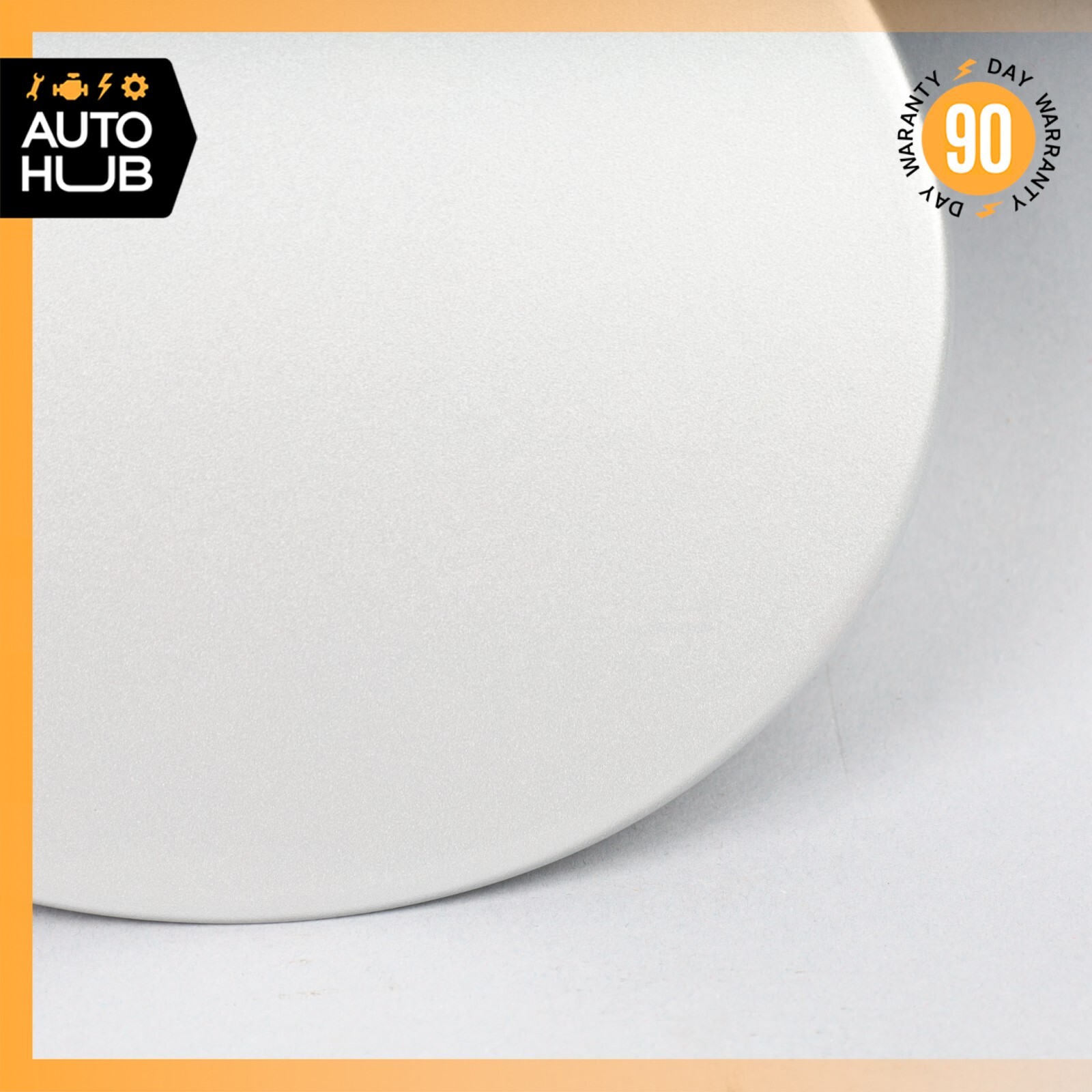 03-13 Maserati Quattroporte M139 Fuel Gas Tank Lid Door Cover Silver OEM