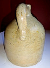 Small Stoneware Jug Marked "BOSTON YEAST", Handle, H - 6" x 4 1/2" — photo 4