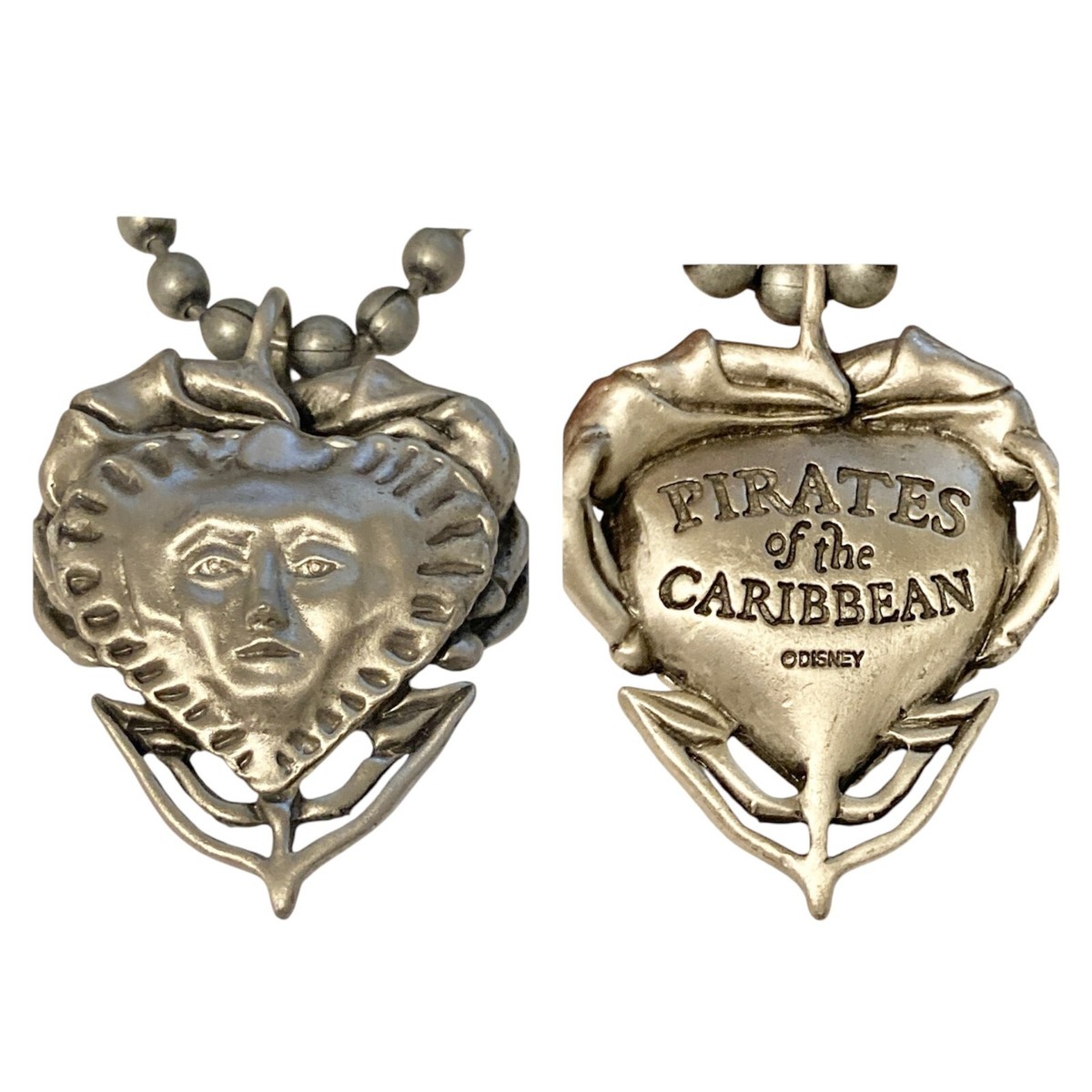 オ*ン様 1939’s★ ドイツ国防軍海軍 ★S-Boot Necklace★ Vintage Disney Pirates of the Caribbean Necklace Tia Dalma Calypso
