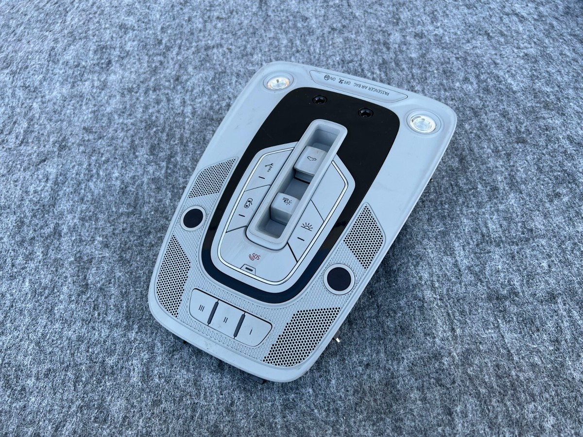 OVERHEAD CONSOLE SUNROOF CONTROL SWITCH ASSEMBLY 74K OEM 2018 AUDI