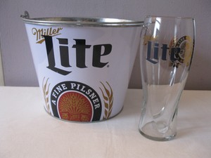 miller lite ice bucket