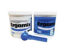 Ergamix 90 Shore CAD Silicone Can Be Milled & Scanned For Dental Lab 2 X 1.5KG