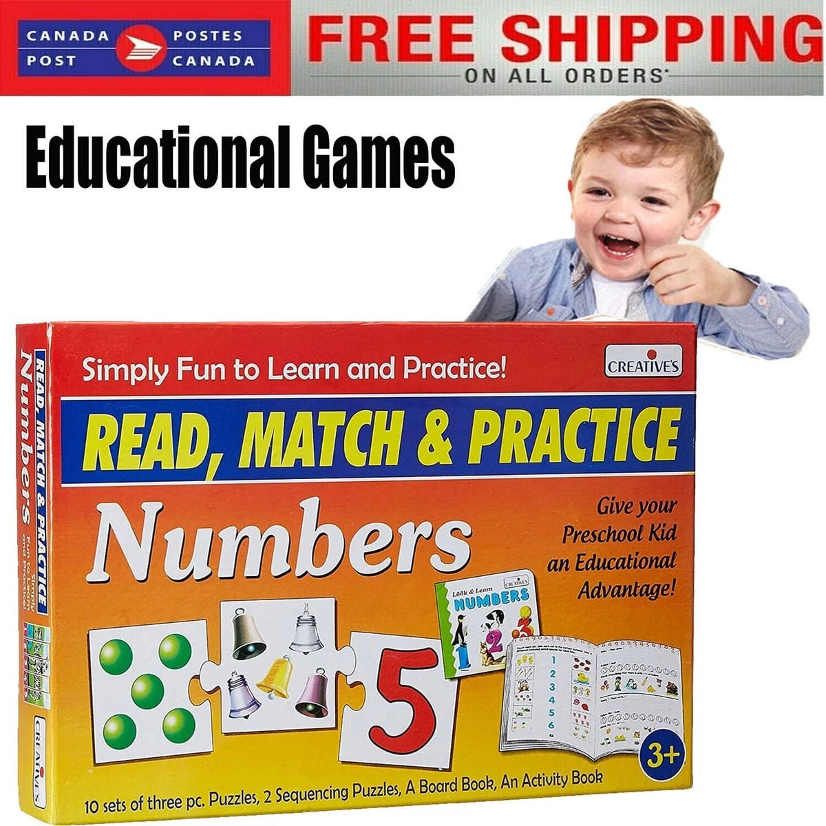 30x IQ Puzzle Smart Educational Game Learning Toy Gift For