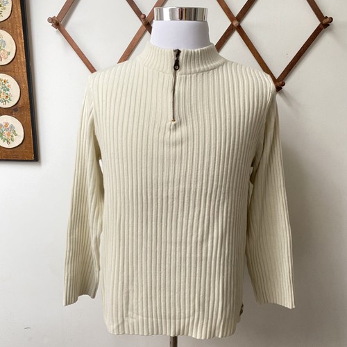 Just Cavalli Ribbed Knit 1/4 Zip 