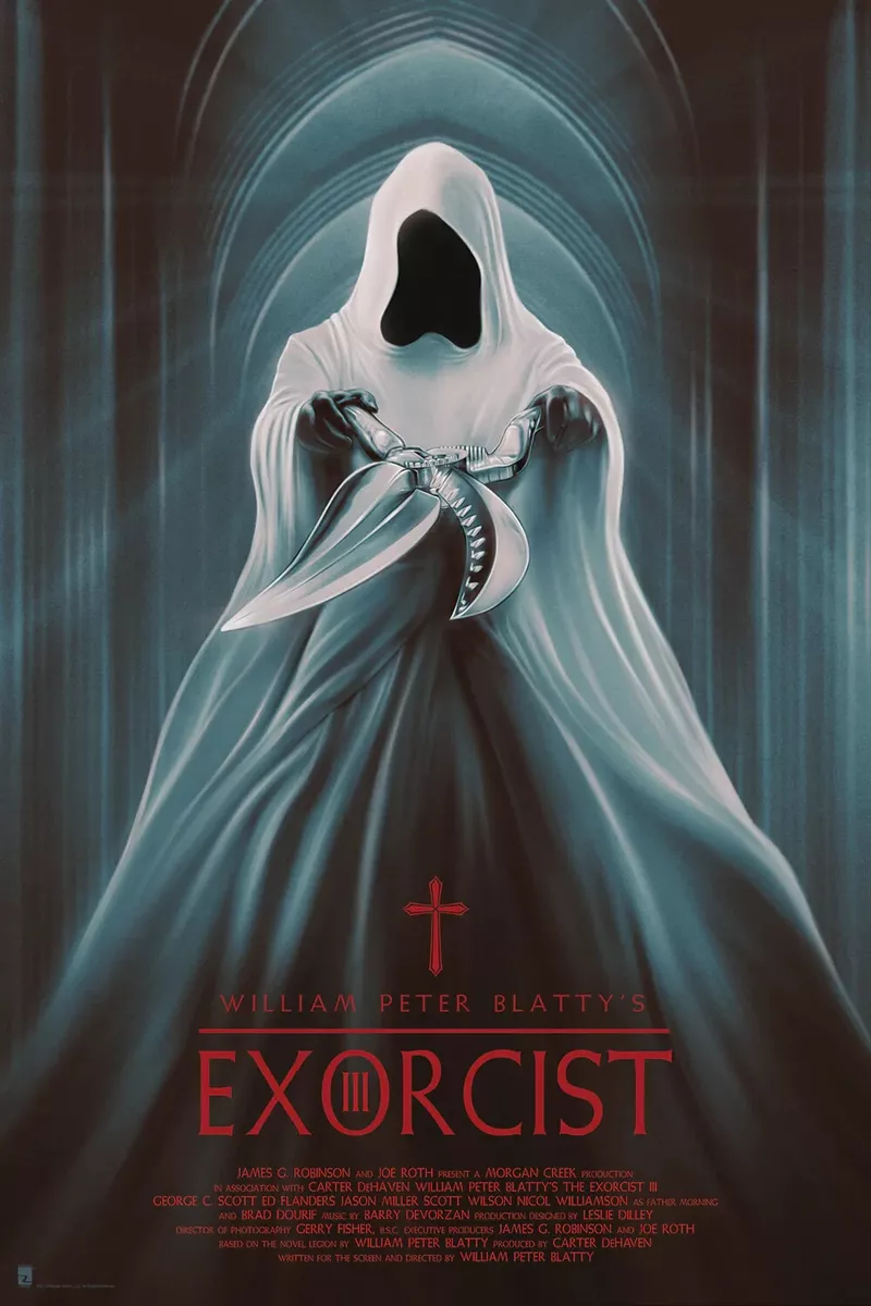 William Blatty's Exorcist III 3 1990 Movie Poster Giclee Print Art 24x36  Mondo | eBay