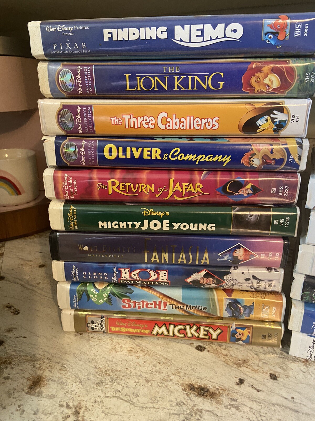 huge lot of 29 VHS Disney movies eBay