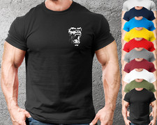 Gorilla Roar (LB) Gym T Shirt Mens Gym Fit Clothing Training Top Bodybuilding 