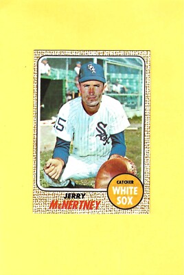 1968 TOPPS #14 Jerry McNertney NM to MINT Beauty