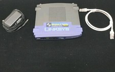 Linksys WRT54G v8 54 Mbps Wireless-G Broadband 4-Port 10/100 Router w/ Adapter