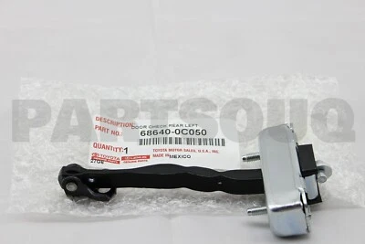 TOYOTA Genuine LH Rear Door Check ASSY 68640-0C050 TUNDRA SEQUOIA New - Image 1 of 3