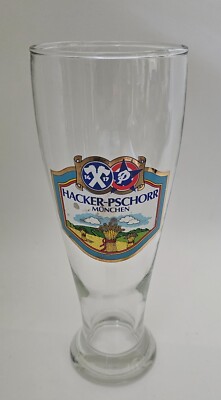 VINTAGE HACKER - PSCHORR MUNCHEN GERMAN BEER GLASS