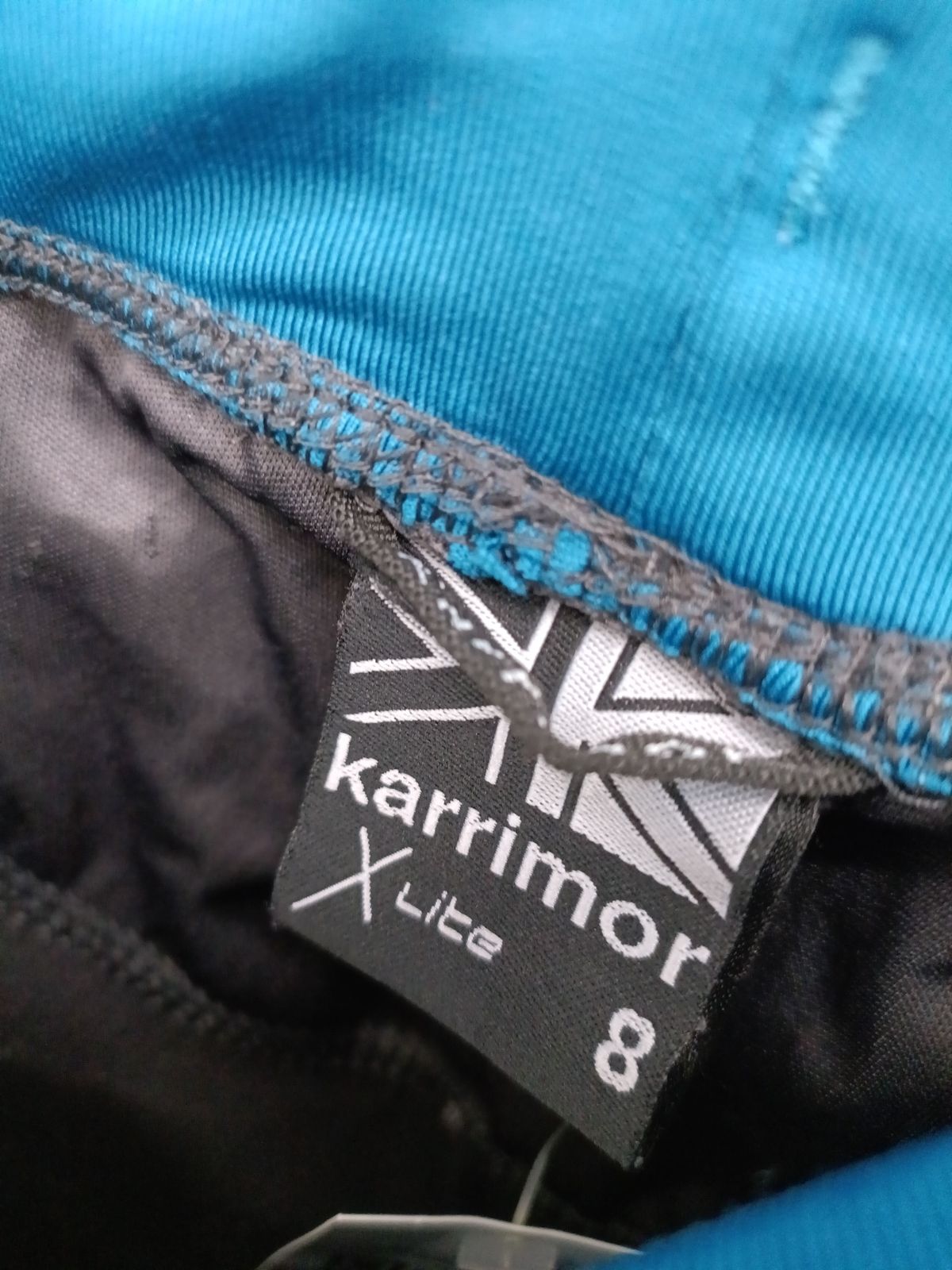ALTRA Karrimor Pantaloni Sportivi Donna UK 8 Grigio 100% Altri Leggings