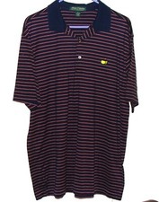 Augusta National Golf Shop Polo Shirt Large 100 Mercerized Cotton L Masters