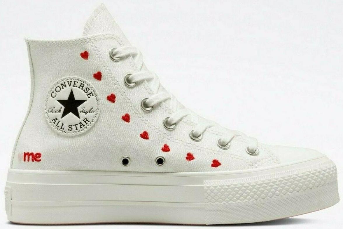 Converse Chuck Taylor All Star Lift Platform High Embroidered