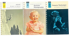 KODAK Camera Data Books - Portrait / Camera Technique / B W - LOT of 3