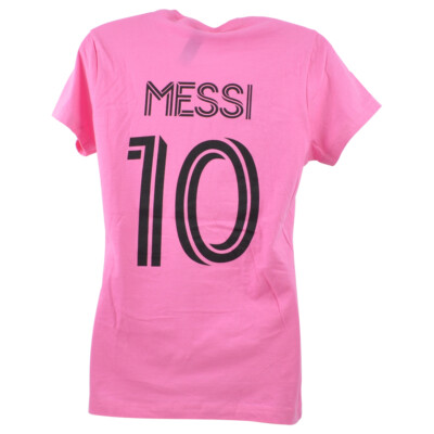  MESSI 10 ピンクジャージ M MLS Inter Miami Lionel Messi #10 Pink Women Ladies Soccer Futbol