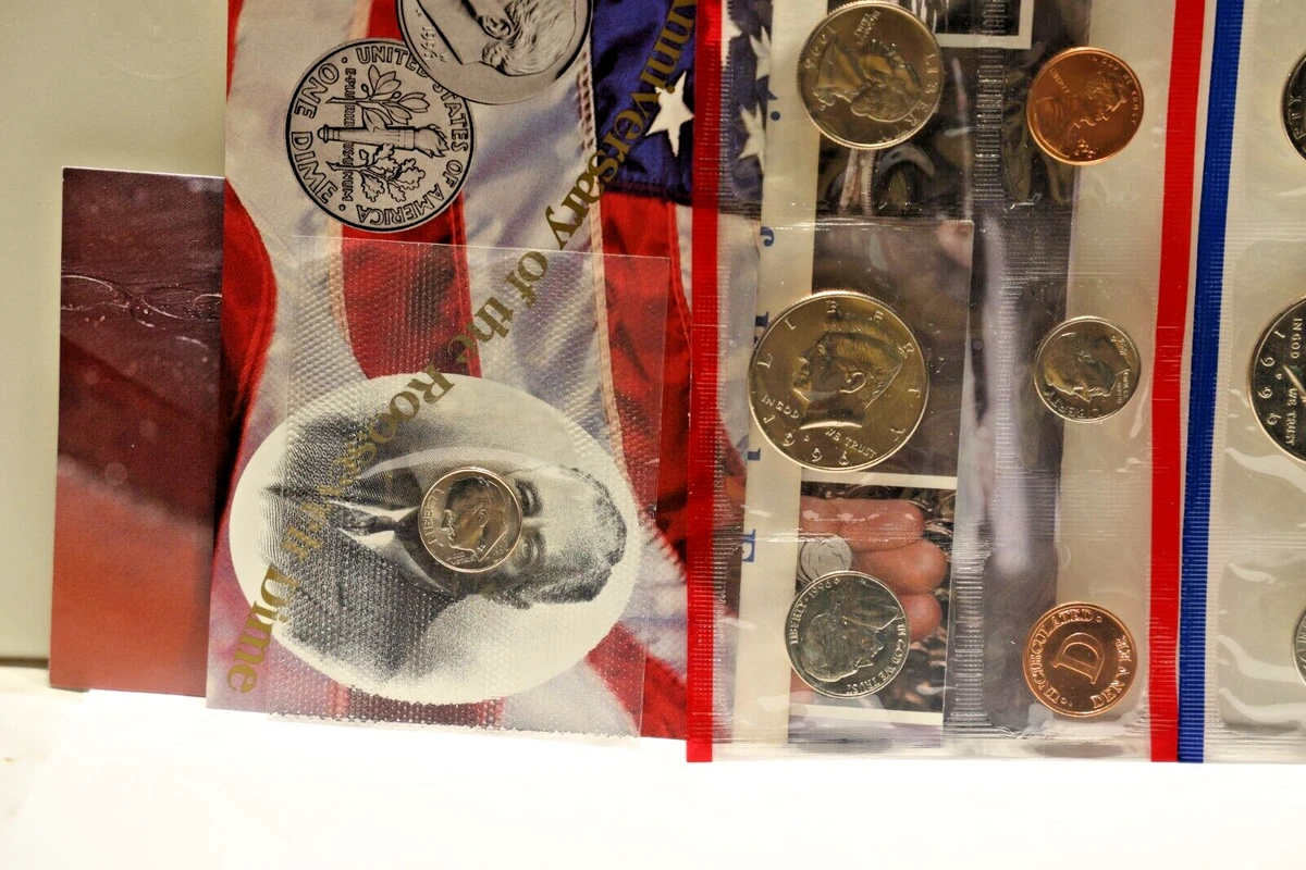 古い通貨のタグ 4点セット 1996 US Coin Mint Sets for sale | eBay