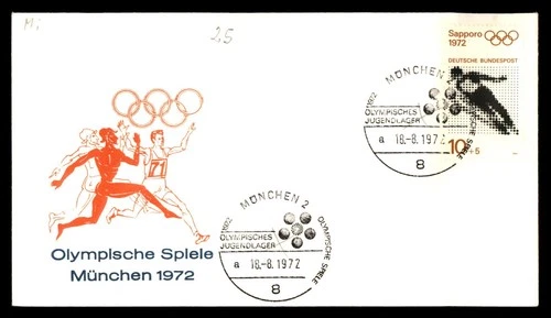 Mayfairstamps Germany FDC 1972 Olympics Sapporo First Day Cover aaw_92063
