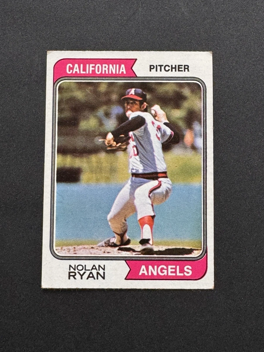 Nolan Ryan Baseball 1974 Season Sports Trading Cards & Accessories