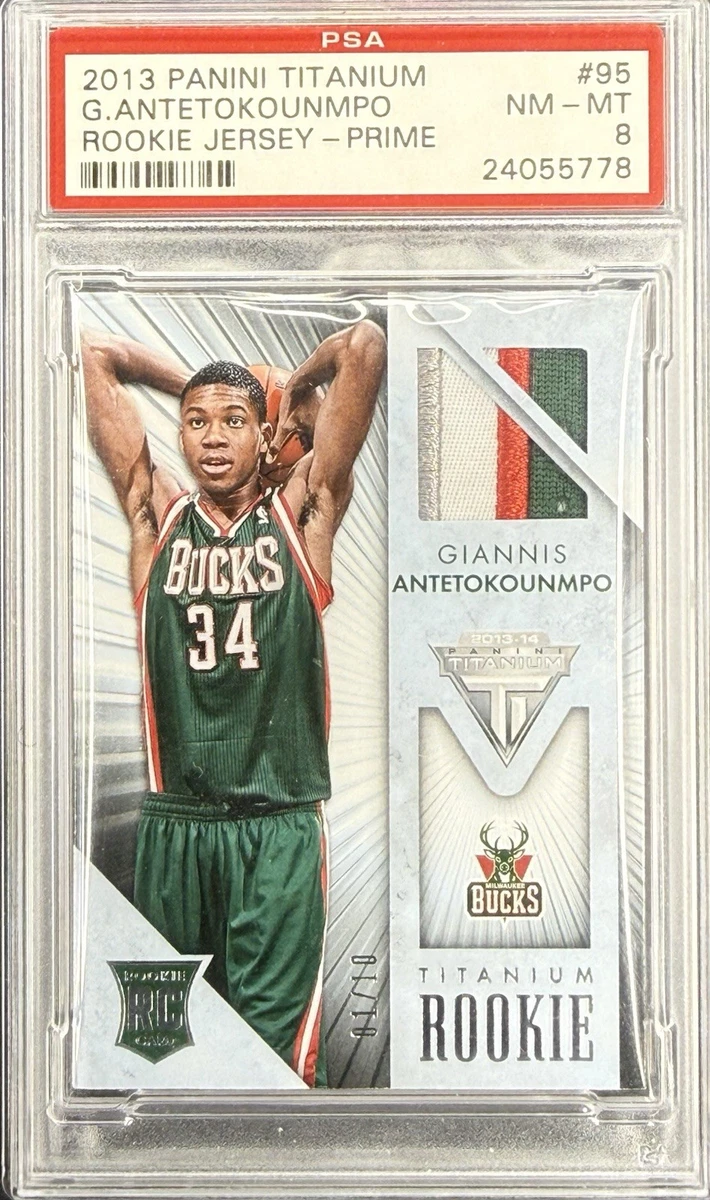 Giannis Antetokounmpo Basketball Trading Cards Milwaukee Bucks