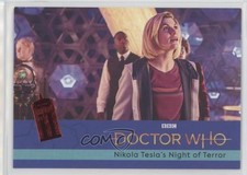 2022 Rittenhouse Doctor Who Series 11 & 12 Red TARDIS 35/50 #42 4p5