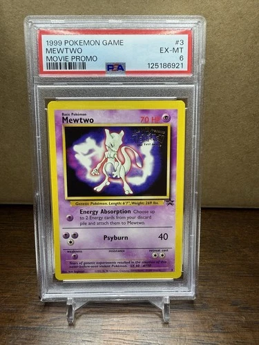 Mewtwo (Movie Promo) 03/53 Wotc Promo Regular PSA 6
