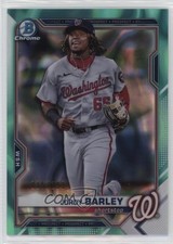 2021 Bowman Draft Chrome Aqua Lava Refractor 15/199 Jordy Barley #BDC-6 sh7