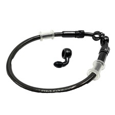 Motorcycle Brake Hose Stainless Steel Braided Brake Line 360 Degree Rotatable