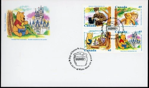 CANADA 1996 WINNIE THE POOH #1621a FIRST DAY COVER !! M92