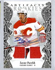 Zayne Parekh 2025-26 UD Artifacts Material Gold Rookie Auto Jersey /199 #180