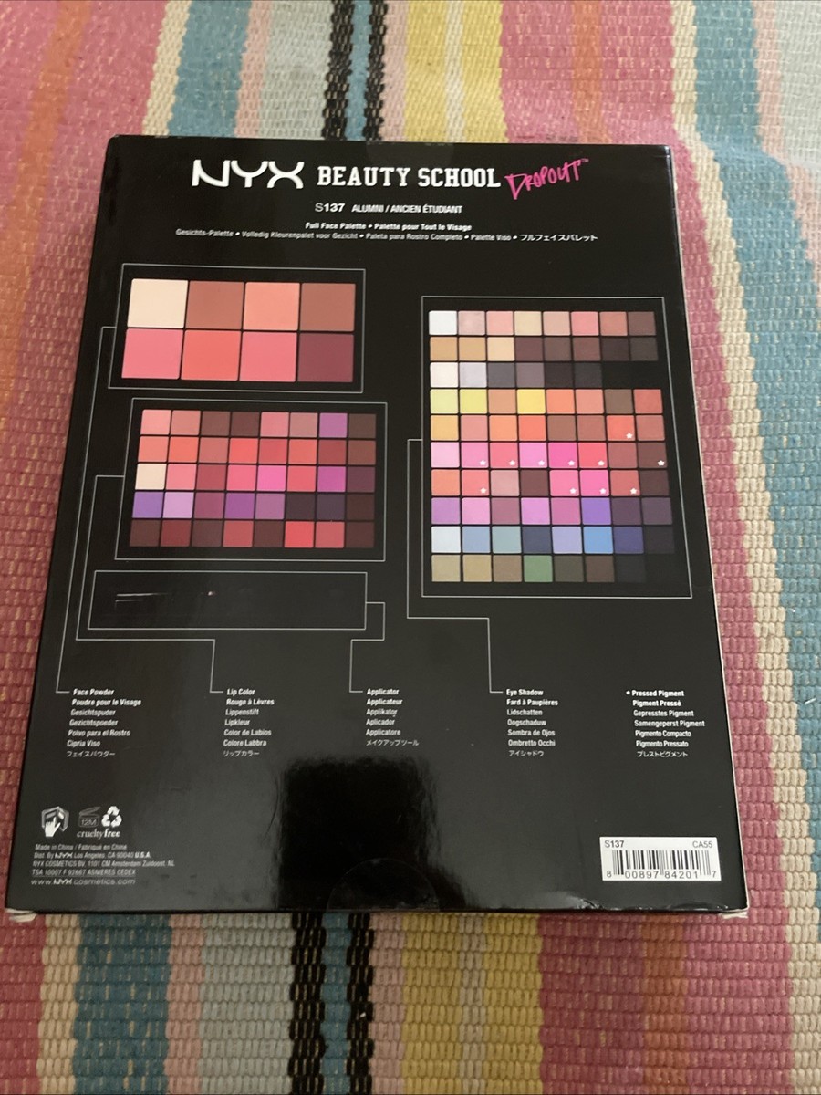 NYX Beauty School Dropout Palette Alumni- S137 Discontinued, Rare